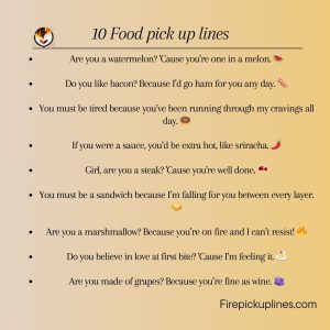 food rizz list